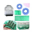 thumbnail image 5 of Couvre-cage à Oiseaux Filet de Protection Extensible pour Perruches, Blanc (Moyen), 5 of 5