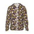 thumbnail image 2 of Lsque Flowers Daisy UPF 50+ Lightweight Sun Protection Men's Women's Long Sleeve Shirt, Hoodie Performance -Medium, 2 of 9
