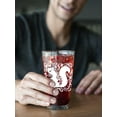 thumbnail image 2 of Squirrel Art Pint Glass -Smartprints Designs, 16 oz Transparent Glass, 2 of 4