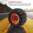 thumbnail image 3 of Planche à Roulettes Tout-Terrain Longboard Roues Route Roue d'Amortissement Planche de Danse Ronde (Ensemble de 4 Contient un Manchon de Roulement), 3 of 5