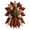 D, variant on MInHoues DIY Patchwork Flower Wreath Kit, Christmas Snowman Rustic Hanging Wreath for Front Door Wall Decor, Embroidered Fabric Winter Home Porch Display Craft Set, 7.87 In