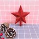 thumbnail image 4 of Estrella superior para árbol de Navidad, adornos de Feliz Navidad para el hogar, polvo dorado brillante, estrella de cinco puntas, adorno de Año Nuevo, 10/15/20cm, 4 of 4