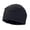 Black, variant on Mightlink Men Women Unisex Winter Soft Warm Fleece Cap Solid Color Thickened Military Army Beanie Hat for Daily Life