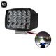 thumbnail image 4 of Faro delantero para motocicleta de 12 V, 15 LED, luz de conducción, luz blanca antiniebla, para motocicleta, ATV, UTV, camión, blanco, 2000 LM, aleación de aluminio, resistente al agua, 4 of 4