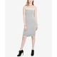 thumbnail image 1 of Vestido liso sin tirantes Rachel Roy para mujer gris XX-Large, 1 of 2