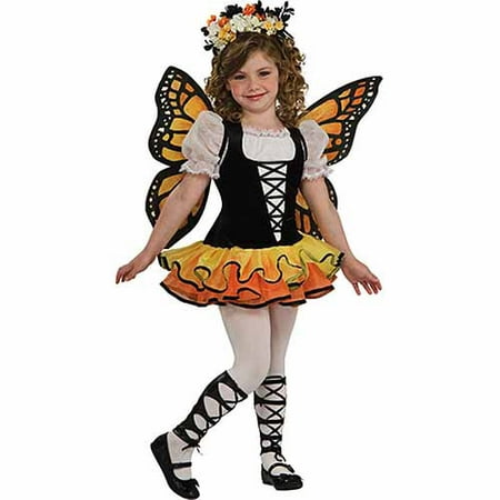 Girl's Monarch Butterfly Halloween Costume