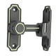 thumbnail image 2 of Cerradura de pestillo de puerta de 90 grados y 180 grados, cerradura de puerta segura para exteriores Gris Luminoso, 2 of 9