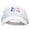 White, variant on Be Kind Embroidered Garment Washed Cotton Twill Cap - Navy OSFM