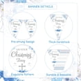 thumbnail image 6 of Christening Decorations for Boys Blue - 3 Pack Christening Decorations Banners, 36pcs Baptism Flag Bunting, First Holy Communion Decorations for Boys, 6 of 7
