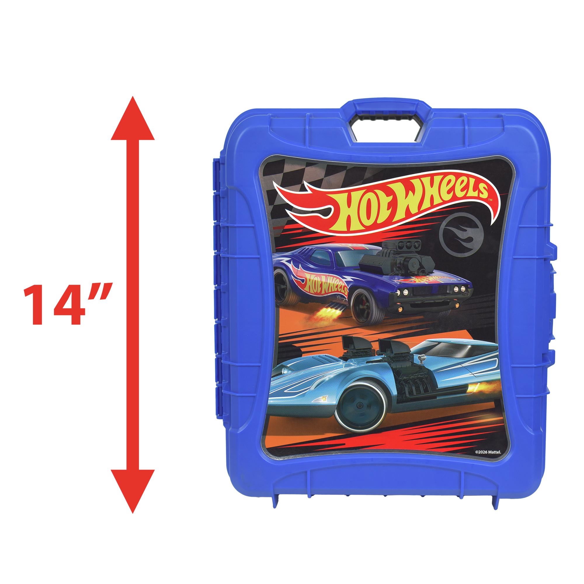 Hot Wheels 110 Vehicle Carrying Case in Blue photo 3