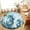 Blue, variant on Entryway Rug 2'x3', Ocean Seahorses Kitchen Runner Rugs Non-Slip Carpet Mats, Coastal Animals Seaweed Strafish Compass Blue Bedside Rugs Runners Washable Floor Carpet for Bathroom Laundry Room