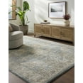 thumbnail image 2 of Hauteloom Akshay Living Room, Bedroom Area Rug - Traditional - High Pile - Beige, Light Gray, Pale Blue - 10' x 14', 2 of 2