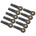 thumbnail image 1 of Ball Head Holder Tie Link Rod End, 2.5mm Aperture 10 Pcs RC Tie Rod End  For 1/12 RC Car, 1 of 8
