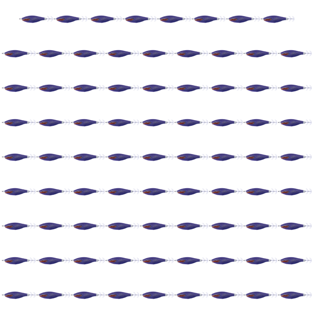 80uds. Pesca Luminoso Cebo Artificial Camarón Cebo Doble Paraguas Gancho (Estilo C)