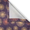 thumbnail image 6 of Ambesonne Abstract Grommet Curtain, Pastel Colored Motifs, 50" x 54", Coral Beige and Purple, 6 of 6