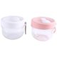 thumbnail image 1 of Overnight Oat Containers with Lid and Spoons 2PCS, 20Oz Portable Plastic Yogurt Jars,Leak-Proof Dess, 1 of 5