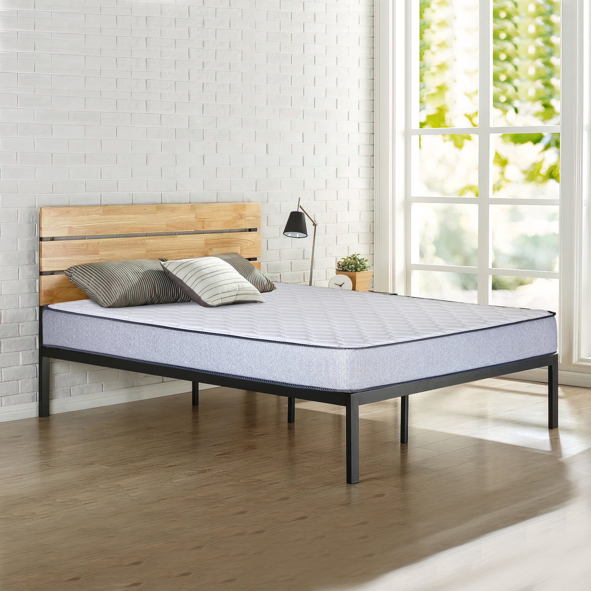 Continental Sleep, 7" Memory Foam Mattress, Good for Kids & Adult, Full, White