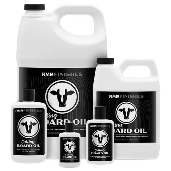 RMP Finishes Cutting Board Oil for Wood Butcher Block, Charcuterie, Food Grade Finish, 8oz