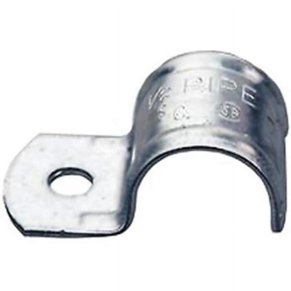 Thomas & Betts Rigid 1 Hole Conduit Strap Steel - Zinc Plated - 2 In