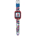 thumbnail image 4 of Accutime Marvel Spidey and His Amazing Friends Reloj inteligente educativo con pantalla táctil para niños pequeños, niños y niñas: cámara selfie, juegos de aprendizaje, alarma, calculadora, podómetro, 4 of 5