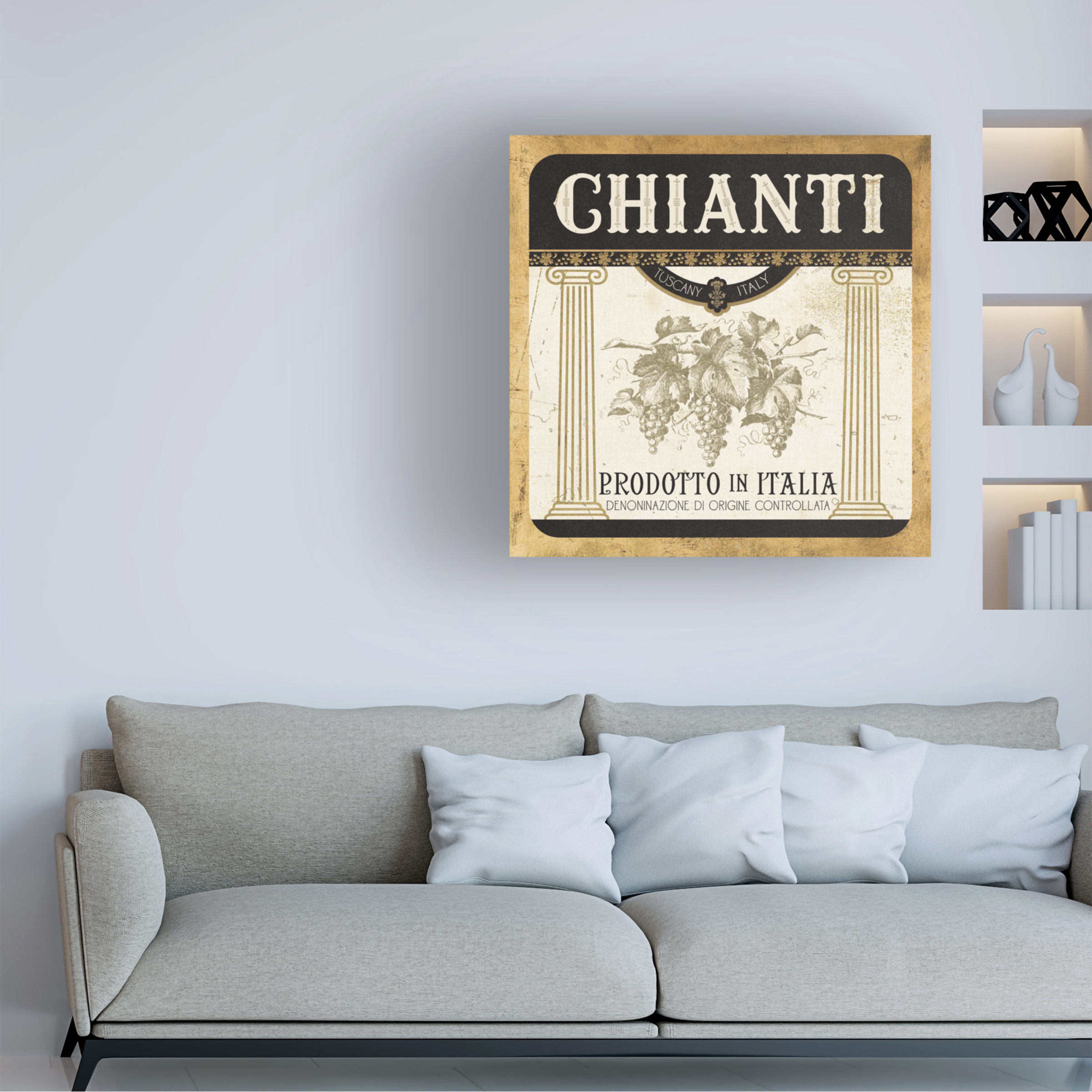 Trademark Fine Art 'Wine Labels III' Canvas Art by Pela Studio