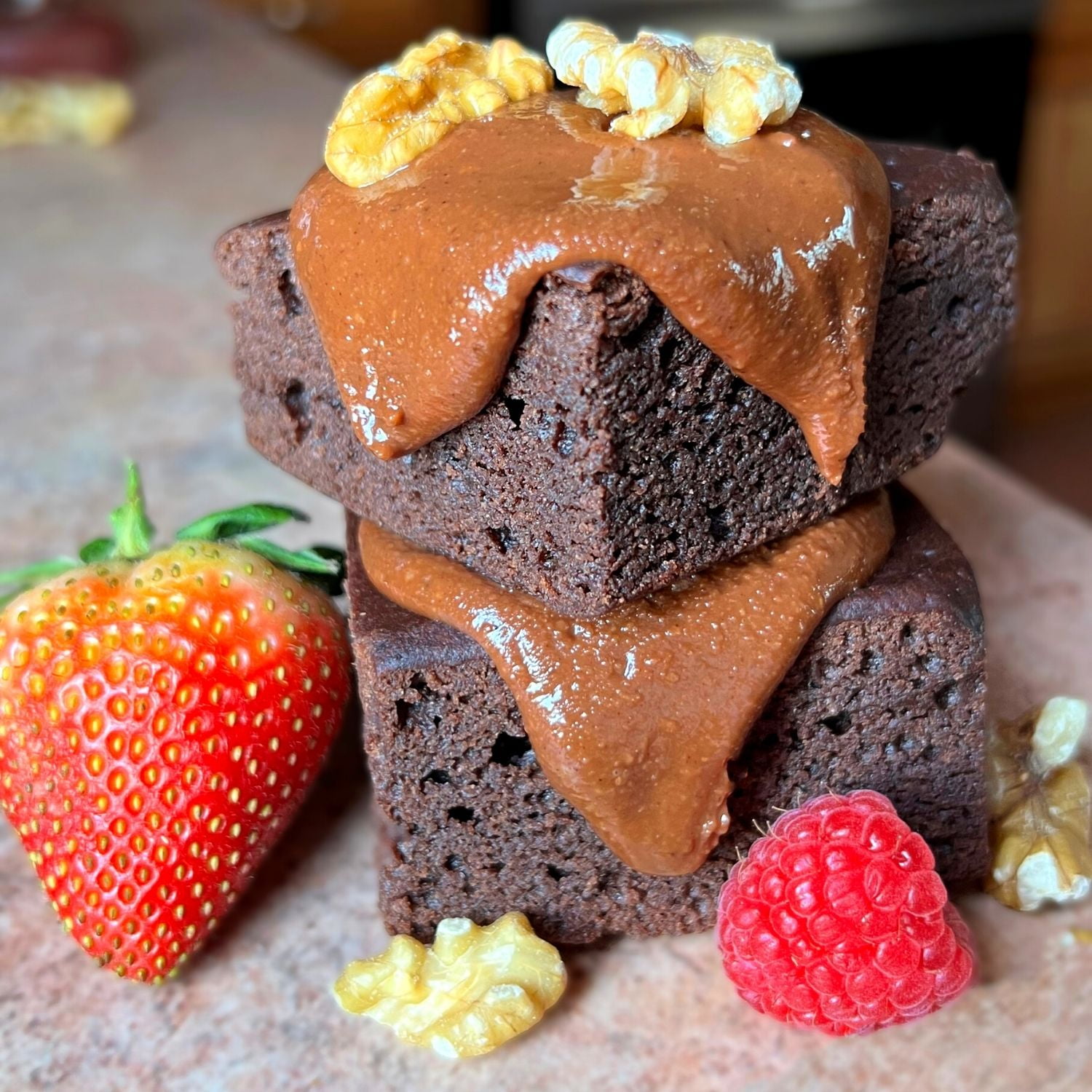 (6 pack) Crazy Go Nuts Chocolate Brownie Walnut Butter - 2 Pack