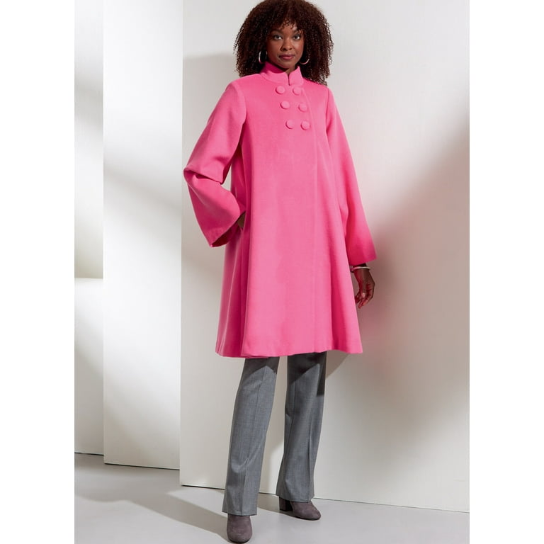 Vogue Sewing Pattern V1866 - Misses' Coat, Size: A5 (6-8-10