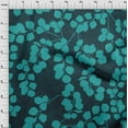 thumbnail image 4 of oneOone Georgette Viscose Teal Blue Fabric Asian Sewing Fabric By The Yard Printed Diy Clothing Sewing Supplies 42 Inch Wide, 4 of 4