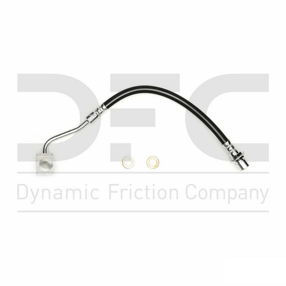 Rear Right Dynamic Friction Company Brake Line Hose 350-42049 For 2011-2012 Jeep Grand Cherokee, 2011-2019 Dodge Durango