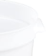 thumbnail image 3 of Cambro RFS12148 12 qt Round Storage Container - Natural White, 3 of 4