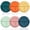 Style A,(6PCS-Round), variant on Evjurcn 6Pcs Divided Dinner Plates 3 Compartment Unbreakable Dinner Diet Plates Stackable Portion Control Dish Reusable Divider Plates Microwave Dishwasher Safe for Kids Adults Seniors