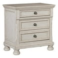 thumbnail image 1 of Lexicon Bethel Nightstand in Antique White, 1 of 8