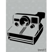 Stencil1 Polaroid Camera Mylar Stencil - 8.5 x 11