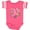 Football Pink and White, variant on Inktastic Breast Cancer Awareness Wreath Pink Ribbon Girls Baby Bodysuit