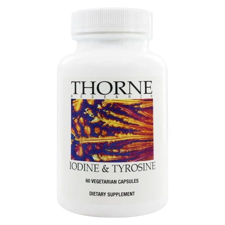 UPC 693749219026 product image for Thorne Research - Iodine & Tyrosine - 60 Vegetarian Capsules | upcitemdb.com