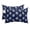 Navy Blue, Jet Black, Cream, Onyx, variant on Navy Blue Palm Trees Outdoor Pillows for Chaise Lounge Chair Beach Headrest Pillow Set of 2 Waterproof Lumbar Pillows with Insert&Strap Tropical Summer Botanical Seaside Pool Pillow 12"x20"