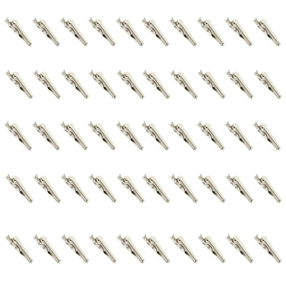 OUNONA 50 Pcs Clips Cable Wire Alligator Professional Trustworthy