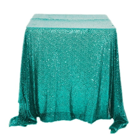 

Coappsuiop Square Sequin Tablecloth 47.2 X47.2 Glitter Sequin Sequin Fabric Tablecloth Sparkling Tablecloth Cover For Birthday Wedding Party Tablecloths For Rectangle Tables