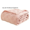 thumbnail image 2 of Soft Thick Fleece Blanket for Cozy Comfort, Stylish Striped Design, Ideal for Bed and Lounge Use, Perfect for Chilly Nights and Home Decor Enhancement, 2 of 5