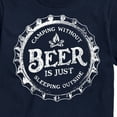 thumbnail image 3 of Instant Message - Camping Without Beer - Men's Short Sleeve Graphic T-Shirt, 3 of 6