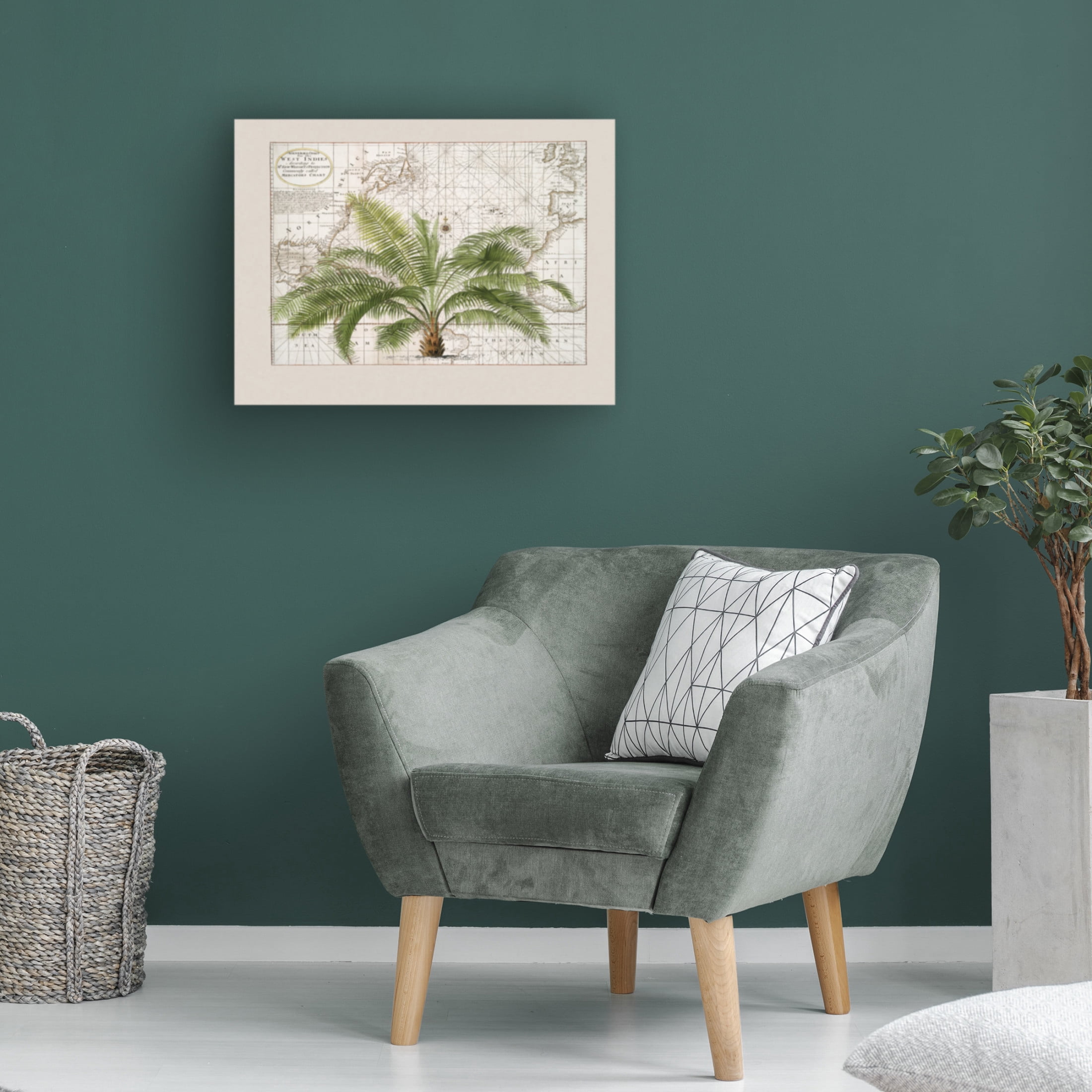 Trademark Fine Art Andrea Haase  Tropical Empire No1 Canvas Wall Art