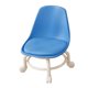 thumbnail image 2 of Taburete con ruedas bajo Taburete corto con respaldo Silla giratoria de 360  degree Taburete con ruedas pequeño Asiento de cuero PU resistente al desgaste Azul Sunnimix Asiento rodante bajo, 2 of 8