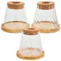 3 Sets Hydroponic Plant Bottle Terrarium Glass Containers Hydroponic Planter Clear Hydroponic Vase Office