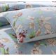 thumbnail image 4 of Juego de Funda Nórdica Azul Vintage Botánico Flor Impreso Floral Niñas, 4 of 8