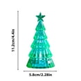 thumbnail image 3 of Pre-lit Artificial Christmas Tree, Christmas Decorations Mini Luminous Crystal Christmas Tree Desktop Ornament Children's Christmas Gift Lights, 3 of 6