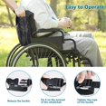 thumbnail image 2 of POINTERTECK Sac pour Fauteuil Roulant pour Dossier de Chaise Pochette Imperméable pour Fauteuil Roulant avec Bande Réfléchissante Sécurisée Pochette de Rangement pour Déambulateur Grande Capacité, 2 of 8