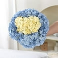 thumbnail image 5 of Silk Hydrangea Heads with Stems Artificial Flowers Heads for Home Wedding Decor,Pack of 10 (Sky Blue), 5 of 5