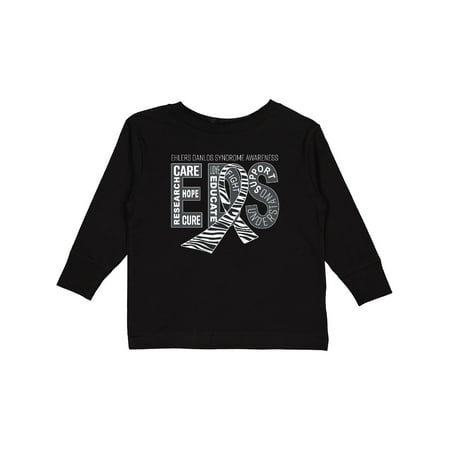 

Inktastic EDS- Ehlers Danlos Syndrome Awareness Boys or Girls Long Sleeve Toddler T-Shirt