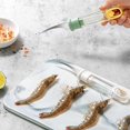 thumbnail image 1 of Oleegame 1PC Vegetable Peeler Stainless Steel 5 In 1 Multifunctional Peeler Multifunctional Line Fish Maw Deveiner Tool Cleaner Kitchen Tool, 1 of 7
