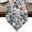 Green, variant on Blue Hydrangea Table Runner Linen Burlap Table Runner 70 Inches Long Retro Botanical Floral Farmhouse Dresser Scarves for Kitchen Island Coffee Dining Room Party Wedding Holiday Decoration 13"x70"